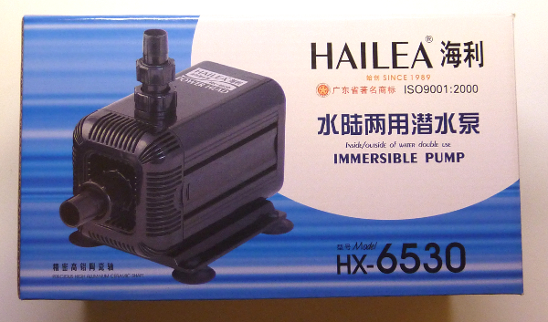 Hailea HX-6530 Umwälzpumpe Karton