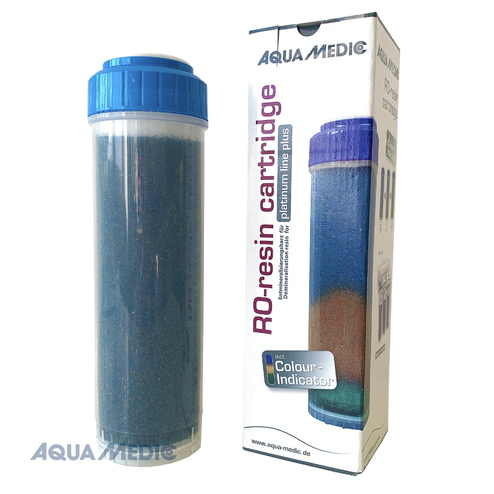 Aqua Medic RO-resin cartridge mit Farbindicater