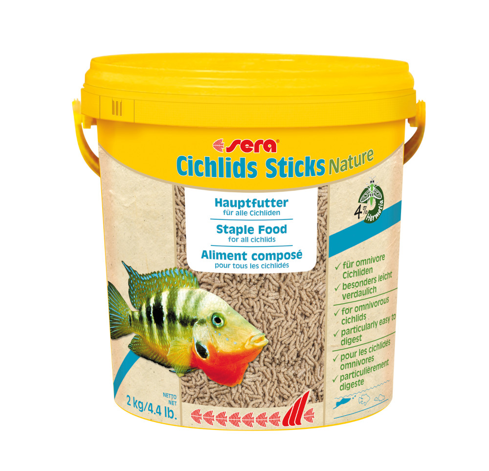 sera Cichlids Sticks Nature 10 Liter