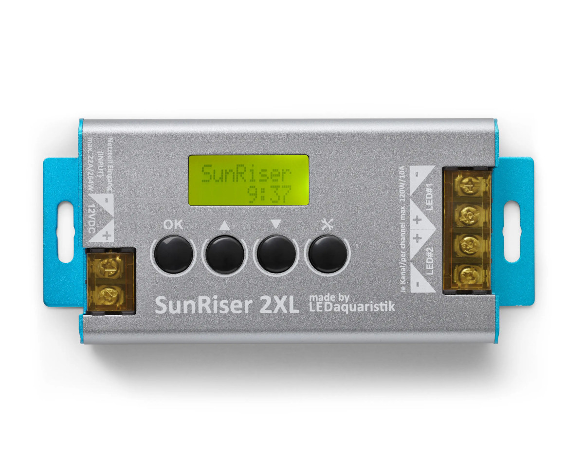 SunRiser 2 XL -Dimmsteuerung und Tagessimulation-