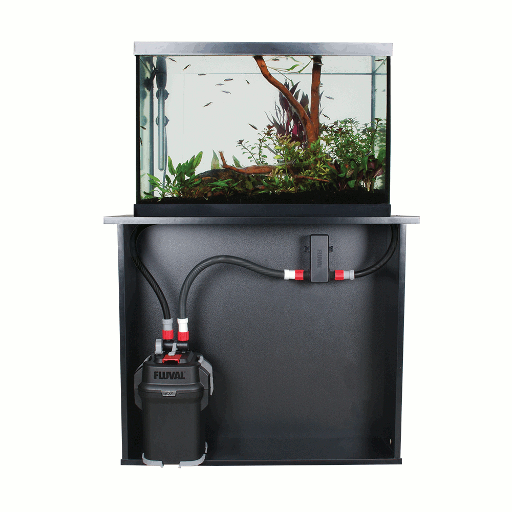 Fluval UVC In-Line Clarifier im Einsatz