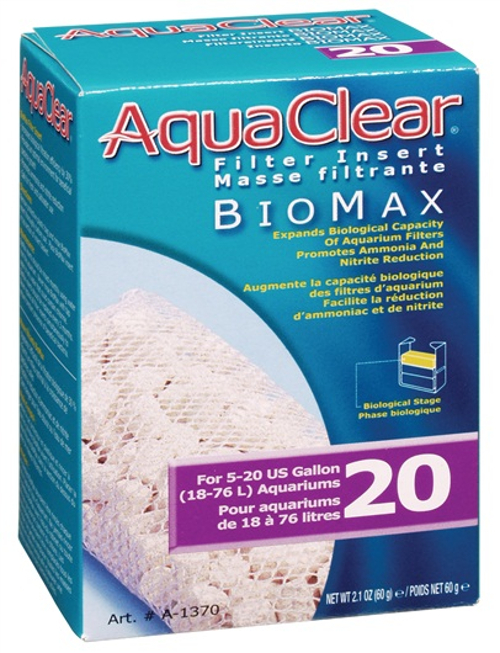  AquaClear 20 Bio-Max (für Mini) 60 g 
