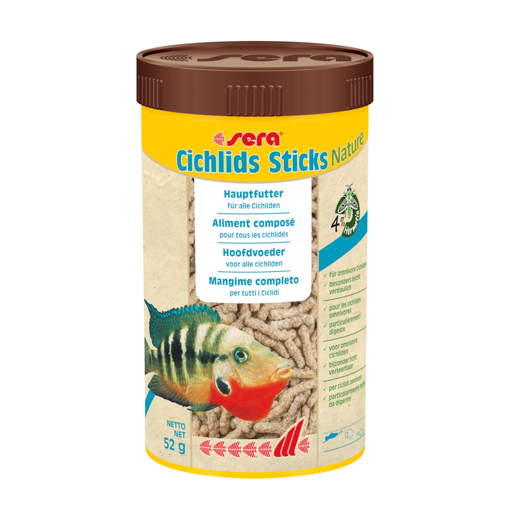 sera Cichlids Sticks Nature 250 ml