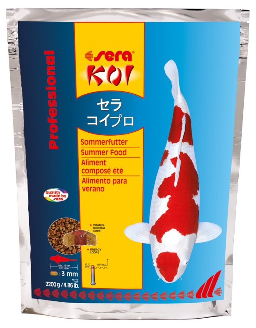 sera KOI Professional Sommerfutter 2,2 kg