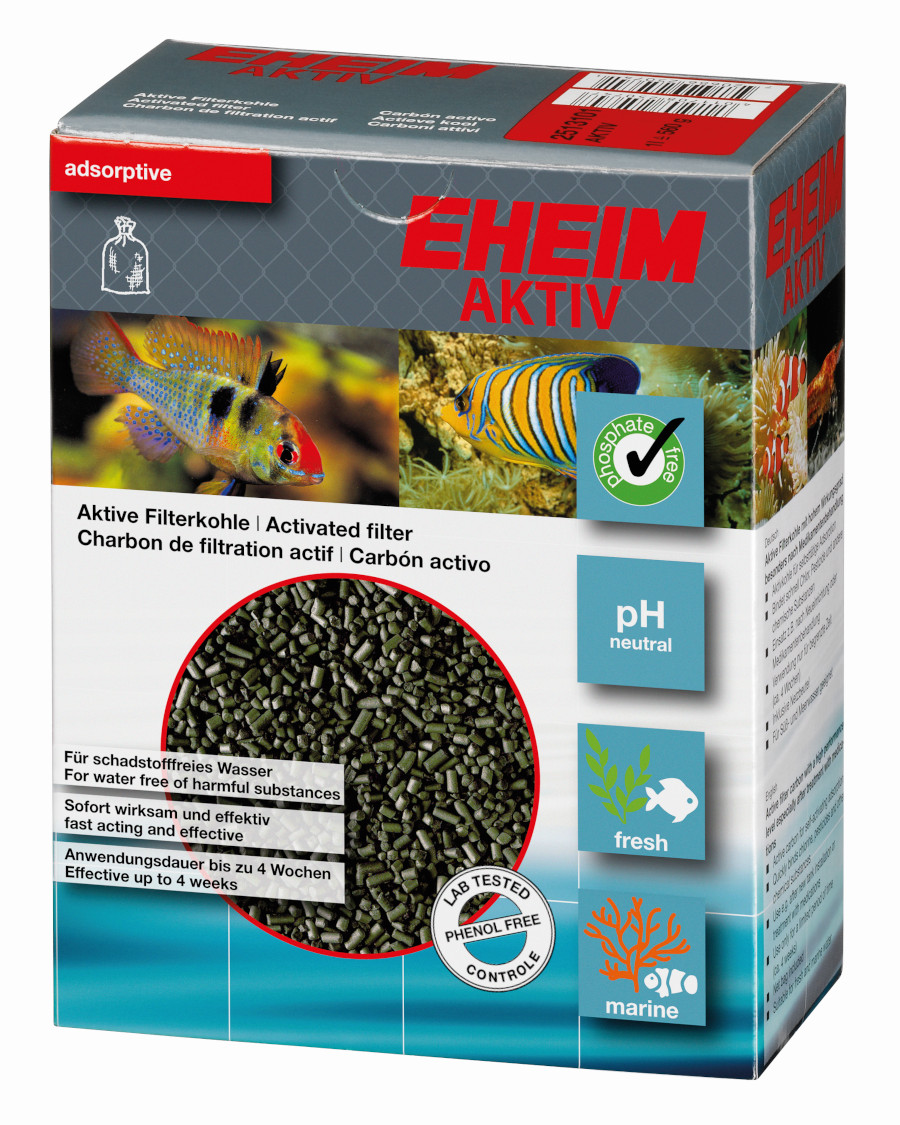 Eheim Aktiv Filterkohle 1,0 Liter (560 g)