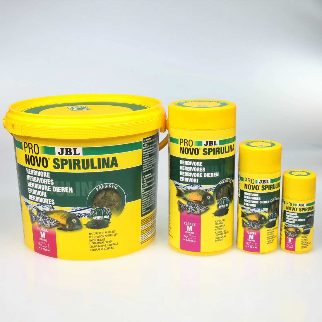 JBL PRONOVO SPIRULINA FLAKES M 0,1 Liter