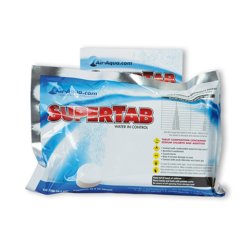 SuperTab Tabletten 12 x 20 Gramm -gegen Viren, Schimmel u. pathogene Bakterien-