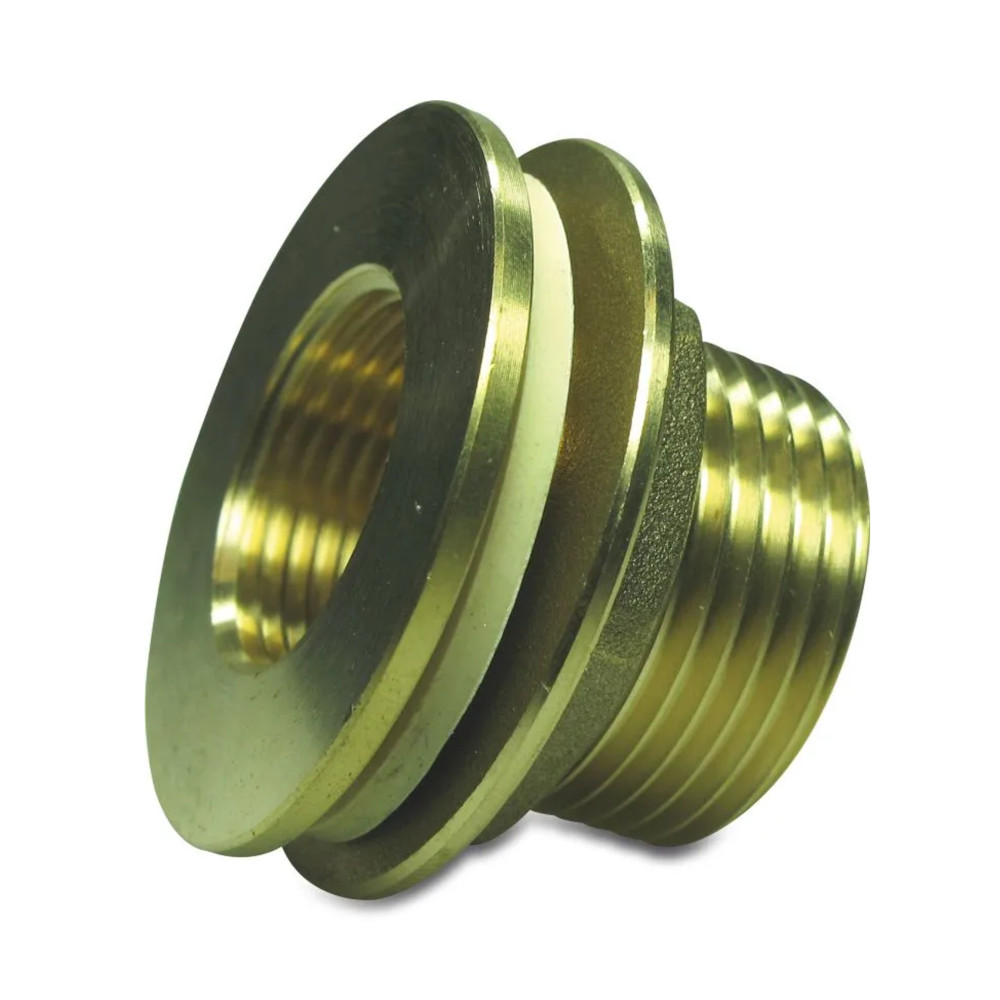 Profec Durchführung Messing 1" x 3/4" Außengewinde x Innengewinde 30bar