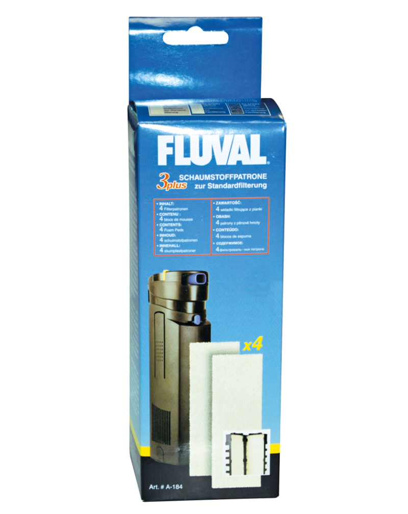  Fluval Nr. 3plus Schaumstoffpatrone
