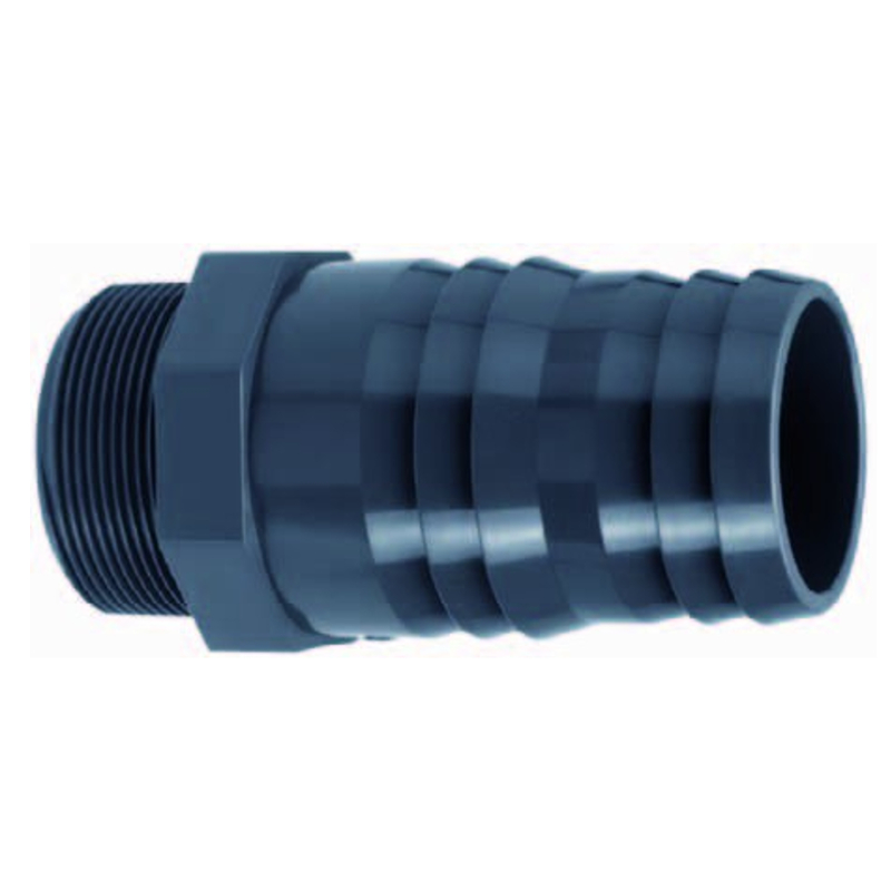 Schlauchtülle mit Außengewinde 1/4" für 12/14 mm