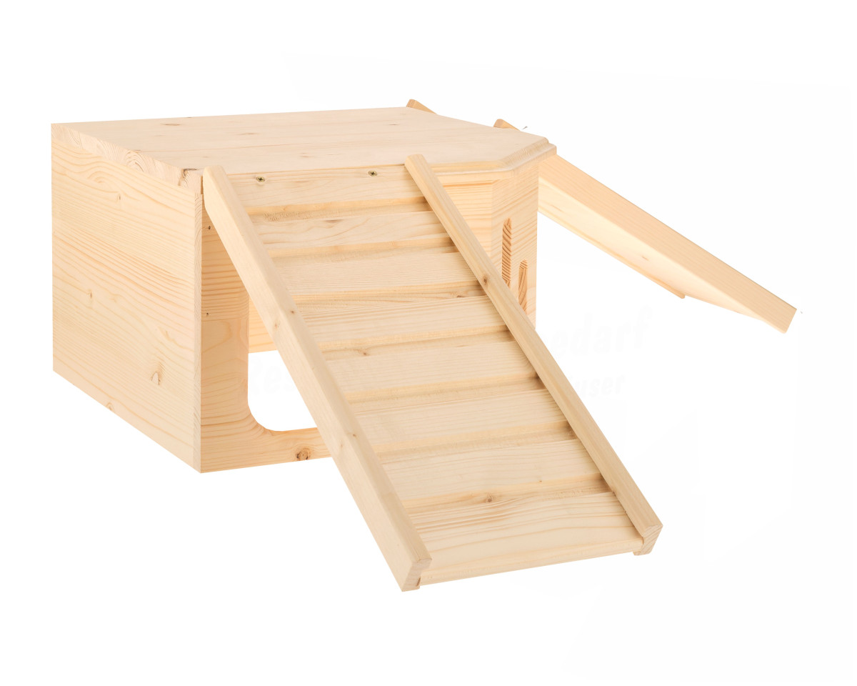 Nagerecke XL mit 2 Treppen Treppenaufgang