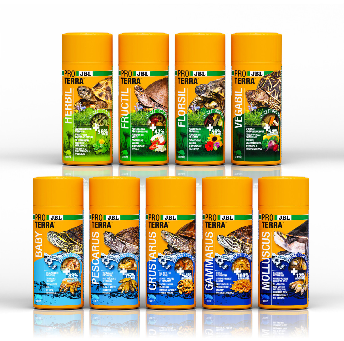 JBL PROTERRA PESCARUS 0,25 Liter -für alle Sumpf- und Wasserschildkröten- 