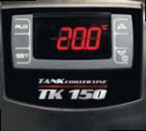 TECO TK150 Aquarium-Kühler Anzeige