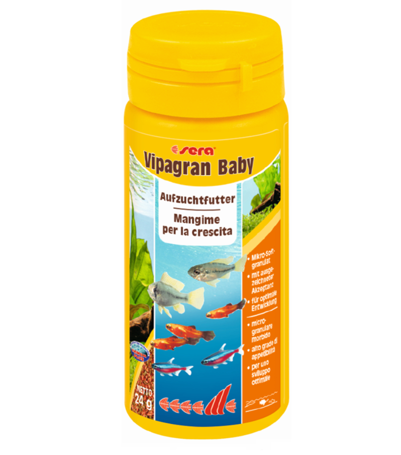 sera vipagran baby 50 ml (Mikro-Softgranulatfutter) 