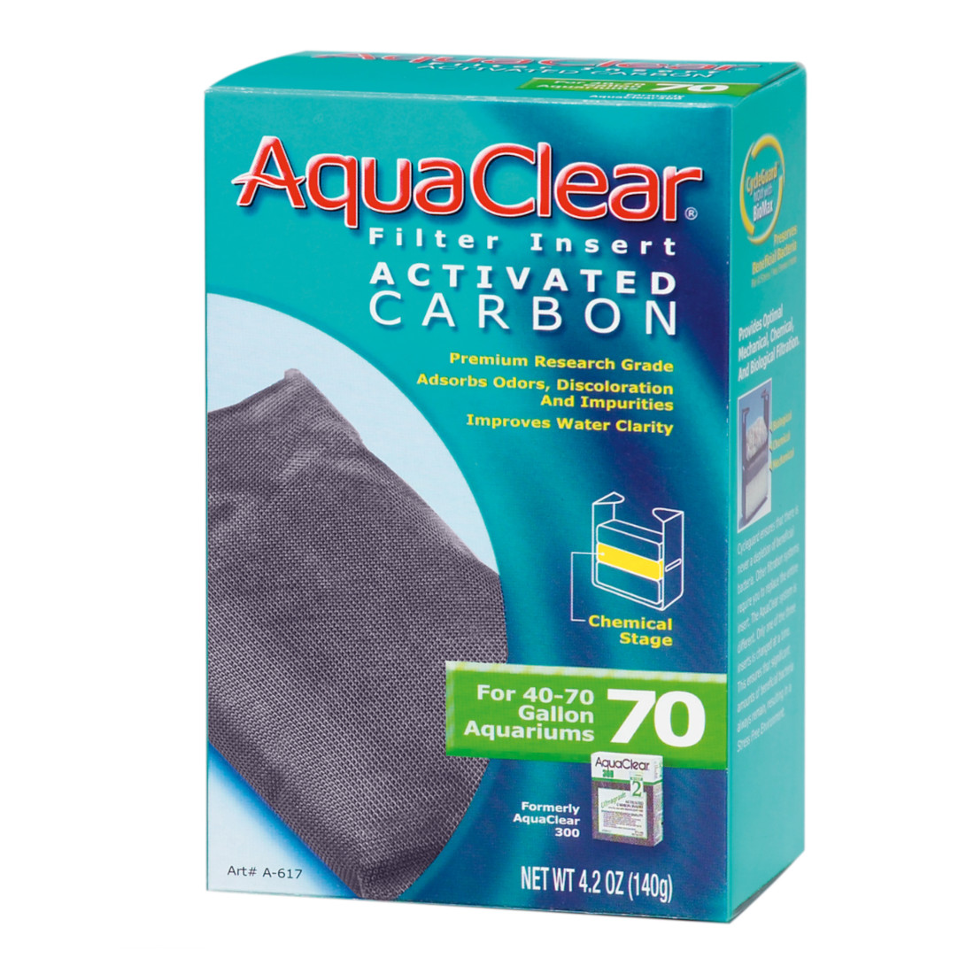 AquaClear 70 Aktivkohle Verpackung