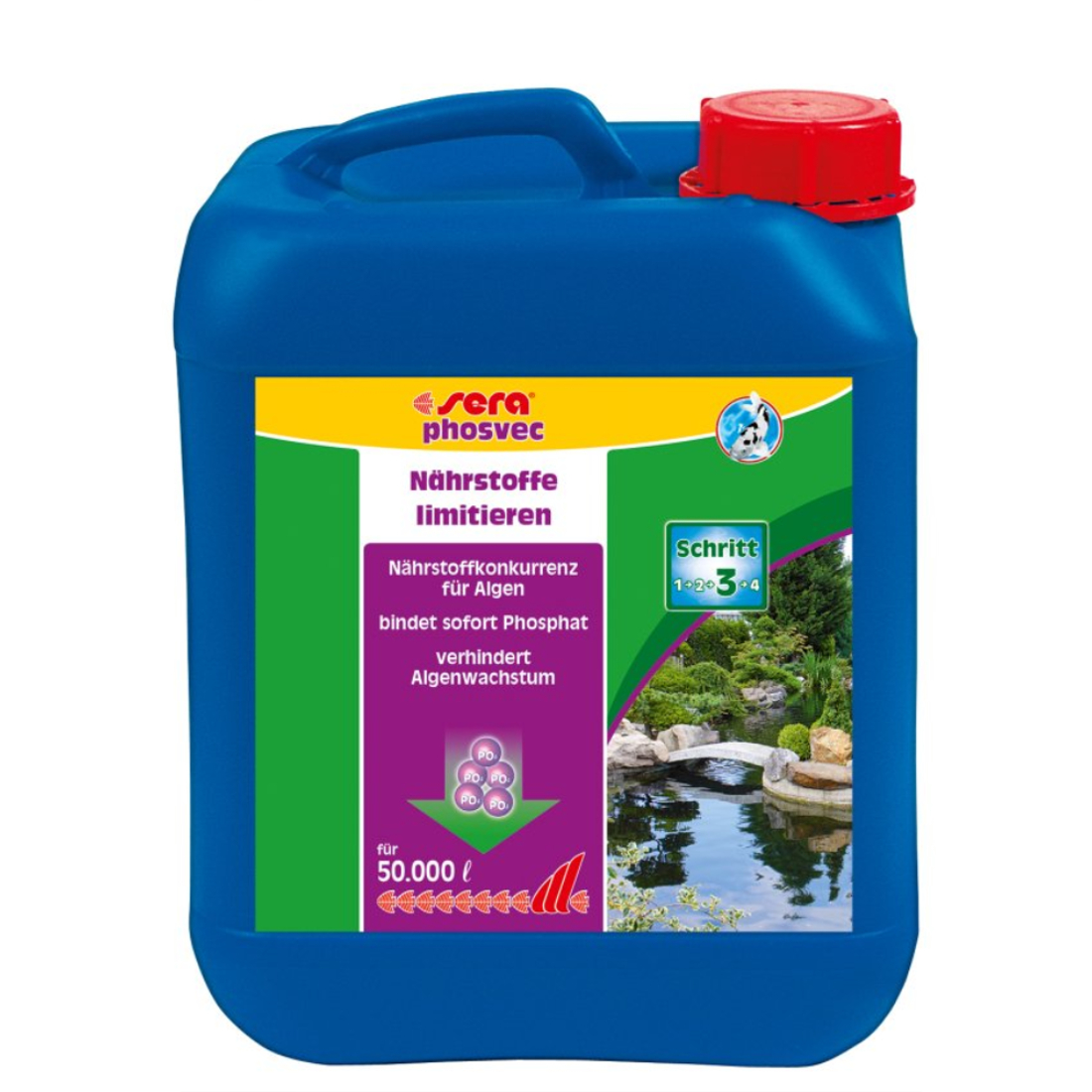 sera pond phosvec 5.000 ml Algenschutz