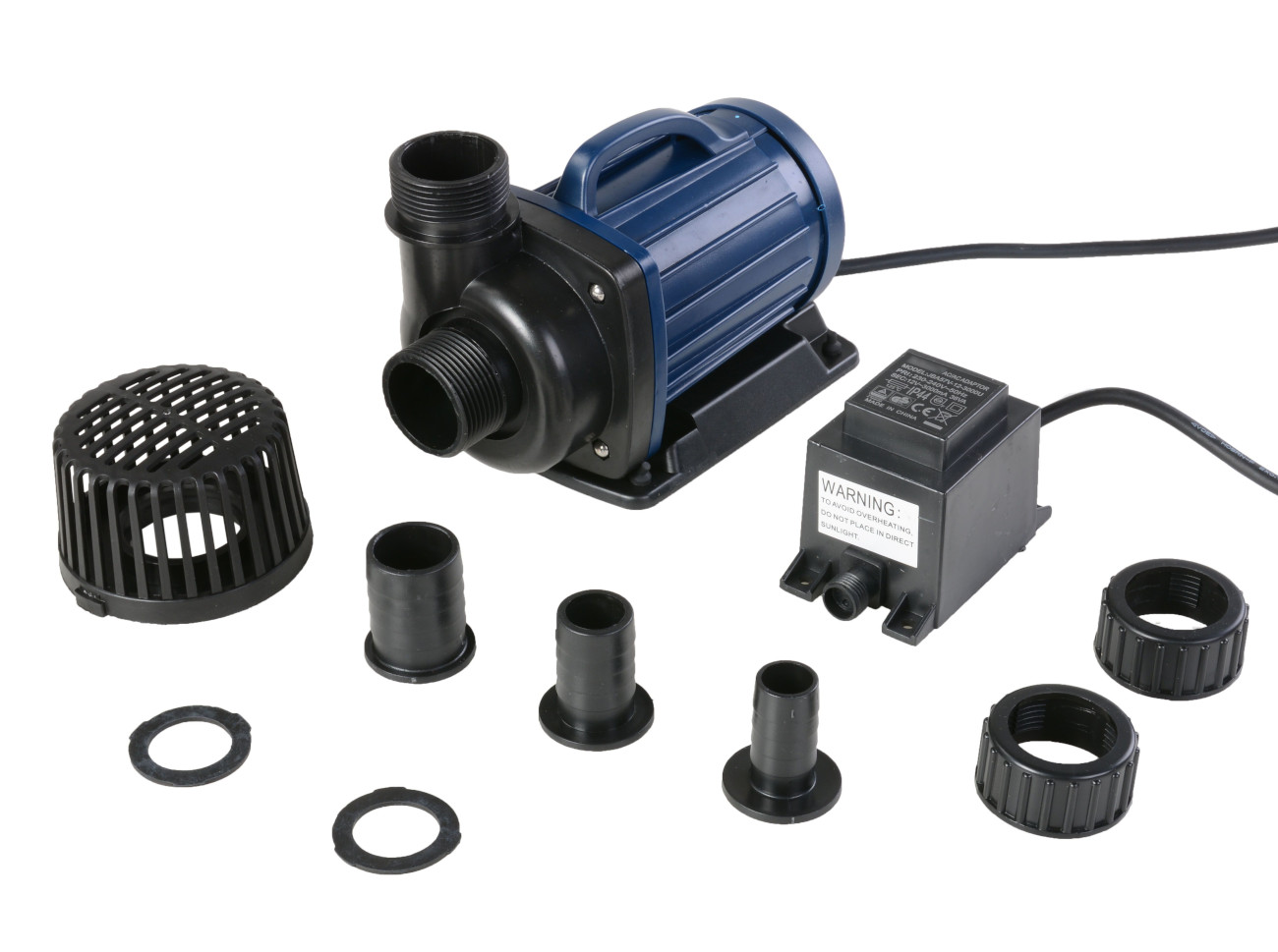 AquaForte DM 10.000LV 12V Teichpumpe-Schwimbadpumpe