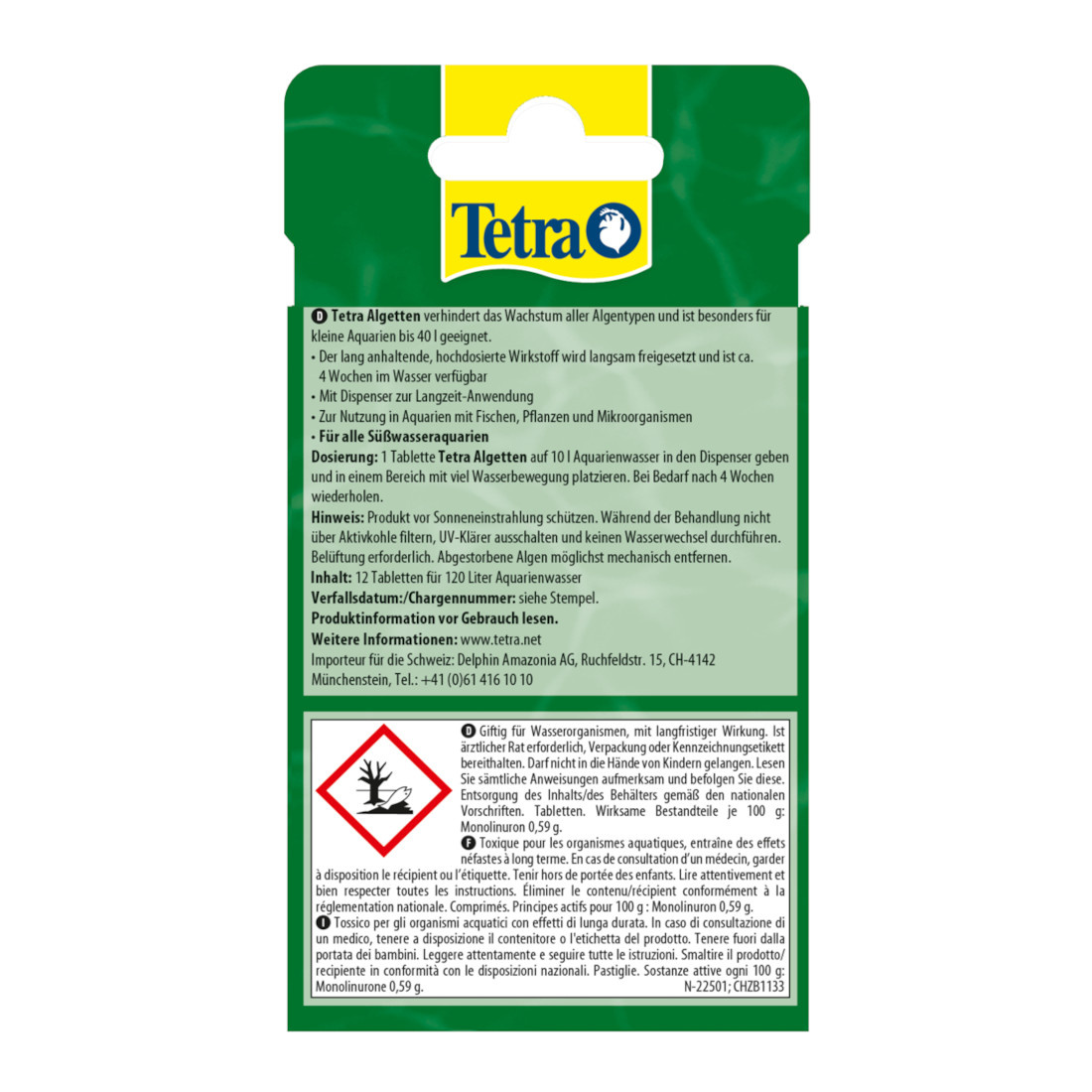 Tetra Algetten 12 Tab