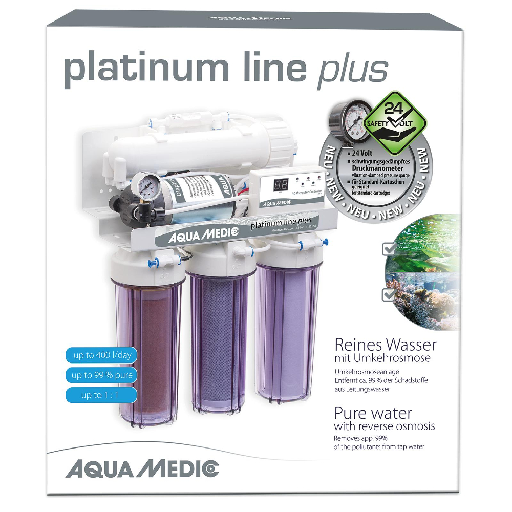 Aqua Medic Umkehrosmoseanlage platinum line plus 24 V