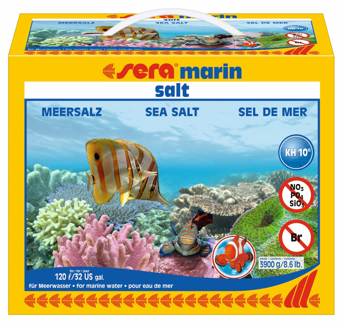 sera marine salt Meersalz 3,9 kg