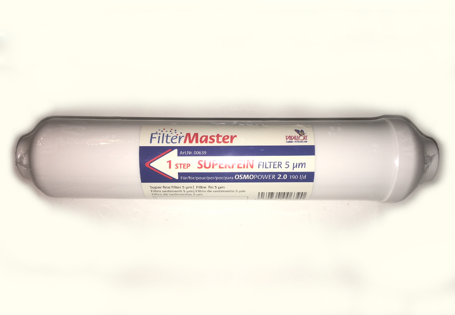 Filtermaster OsmoPower Feinfilter im Detail