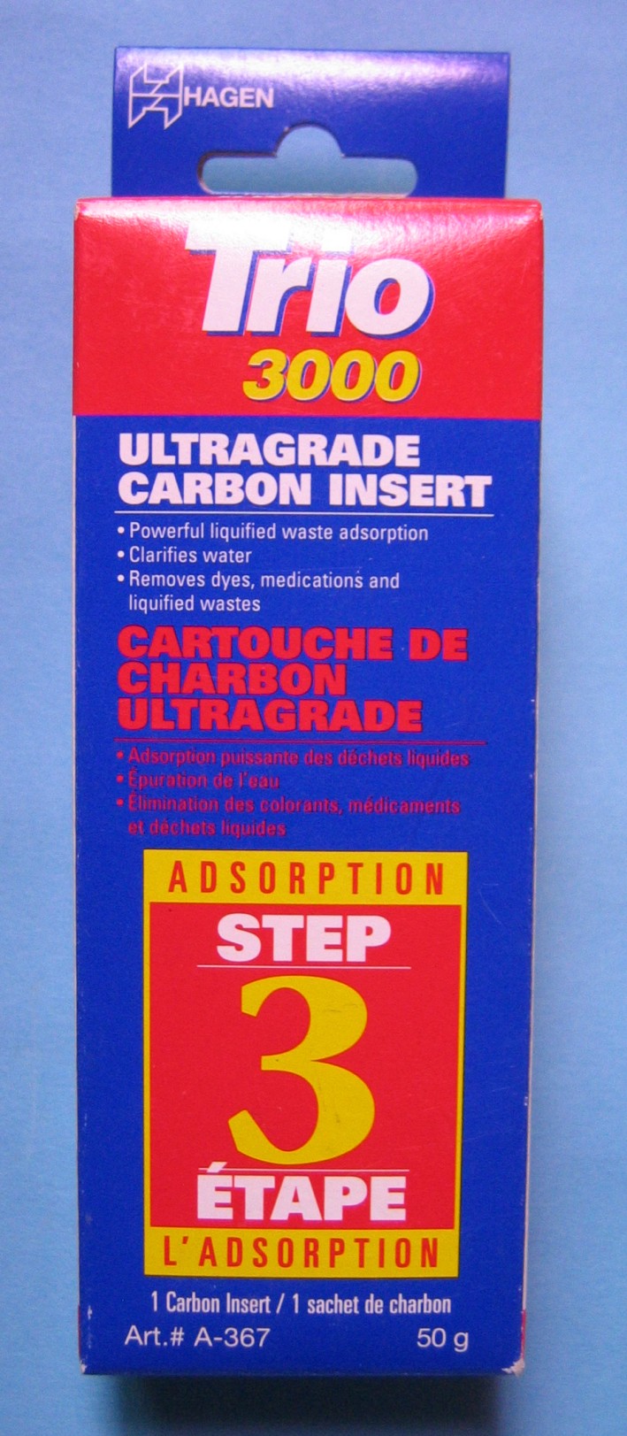 Kohlepatrone für Trio 3000