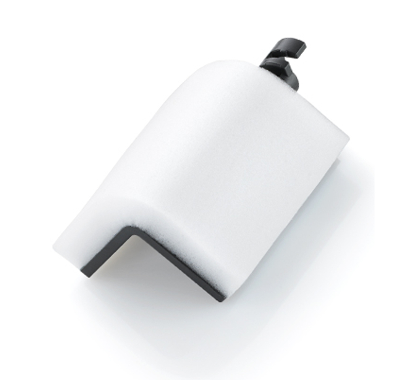 Eheim rapidCleaner-Reinigungsschwamm 90° im Detail