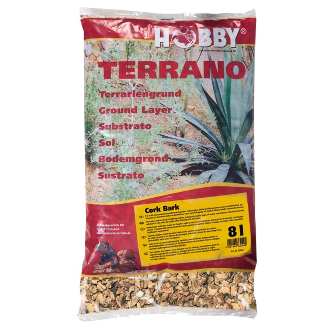 Hobby Terrano Cork Bark 8,0 Liter
