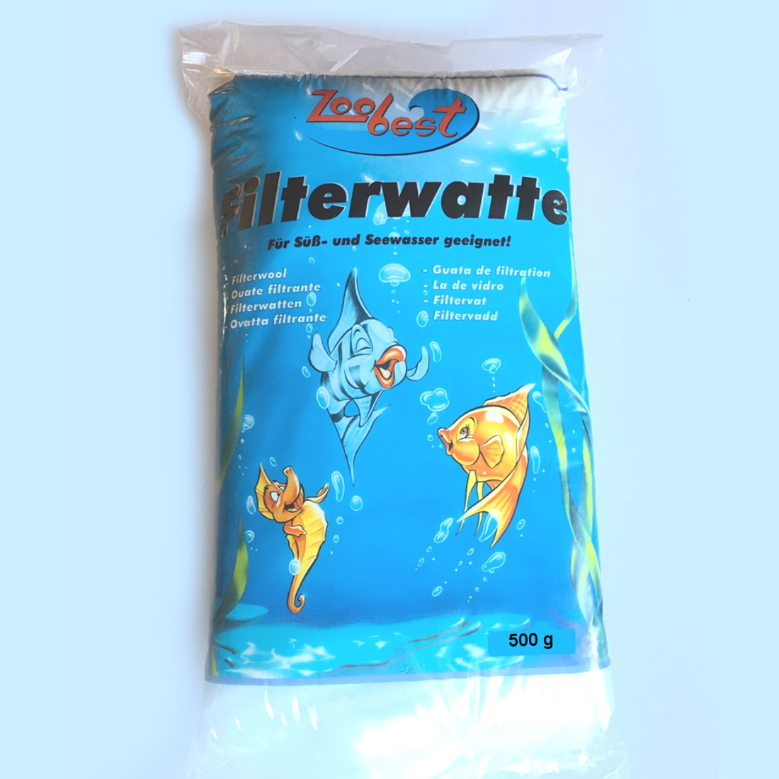 Zoobest Filterwatte weiss 500 g