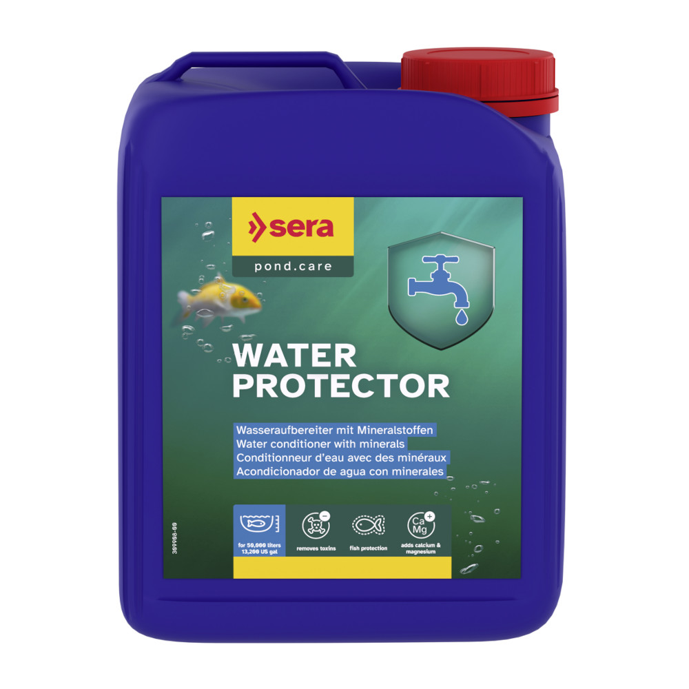 sera Pond Water Protector 2,5 Liter -Wasseraufbereiter mit Mineralstoffen-