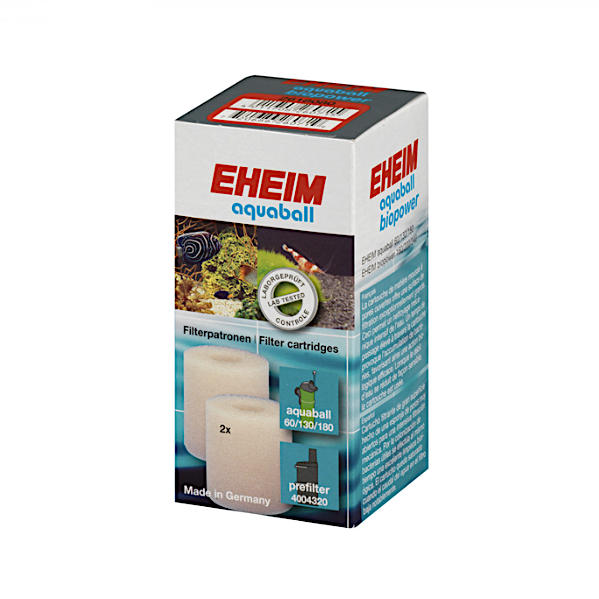 Eheim Filterpatrone für Innenfilter aquaball/biopower