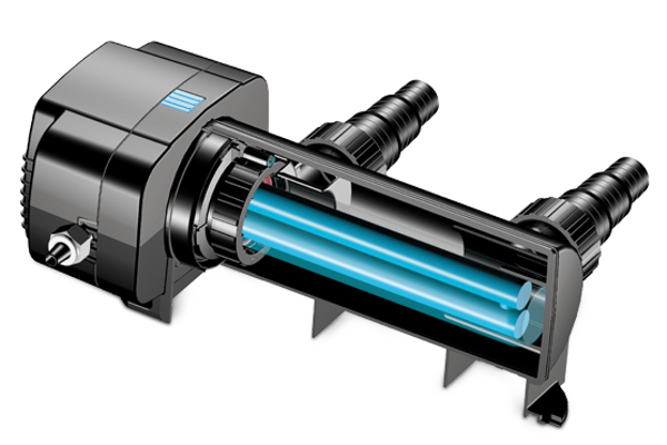 Oase Vitronic UVC Klärer 11 Watt geöffnet