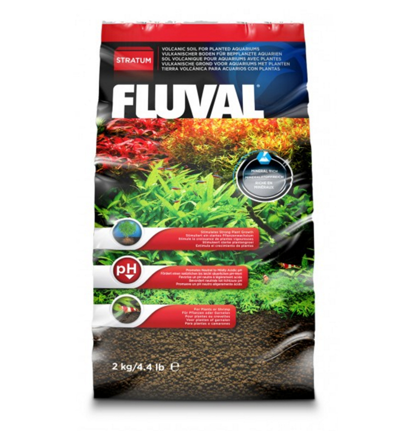 Fluval Stratum 2 kg (für Pflanzen oder Garnelen)