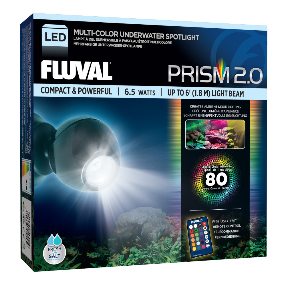 Fluval PRISM 2.0 LED-Spot-Light, 6.5 Watt, RGB