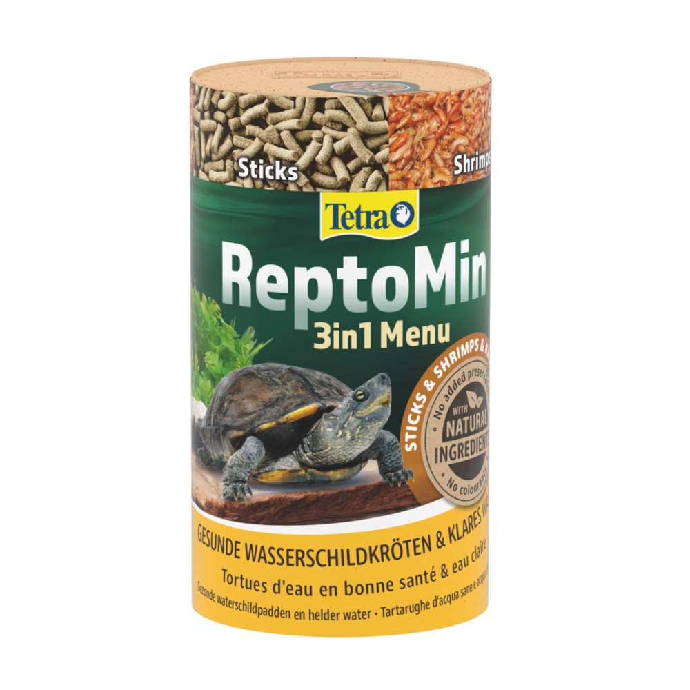 Tetra ReptoMin Menu 3in1 250 ml für Wasserschildkröten