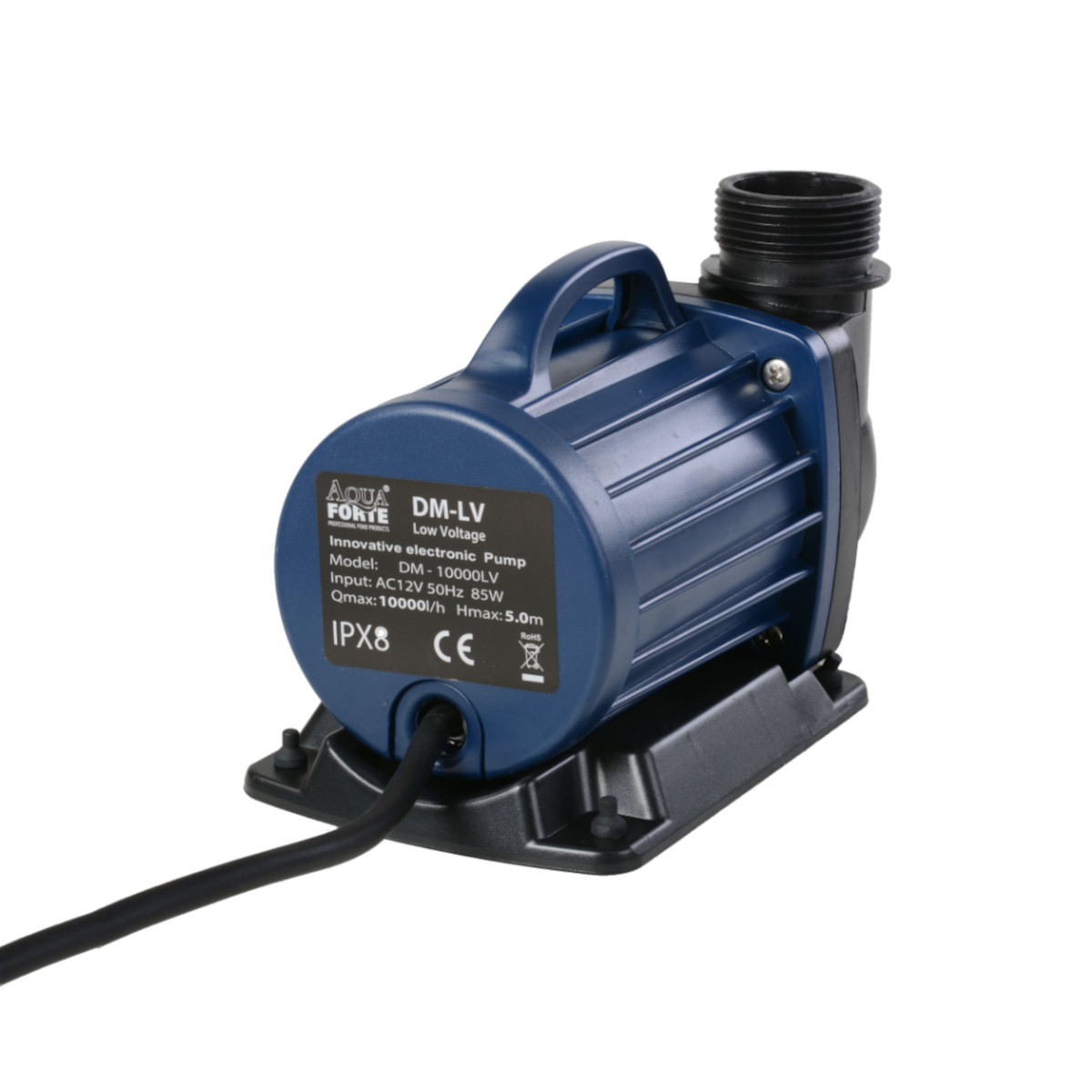 AquaForte DM 10.000LV 12V Teichpumpe-Schwimbadpumpe