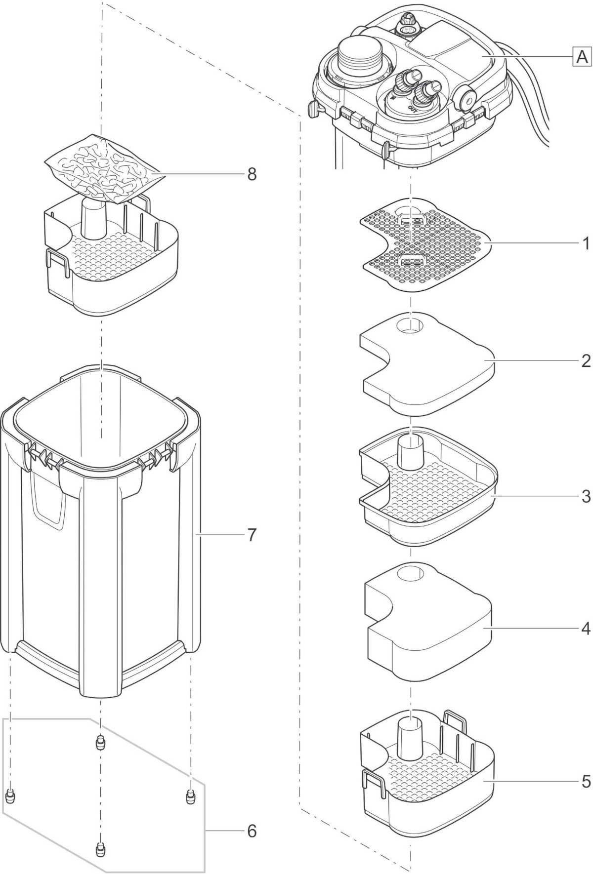 OASE BioMaster² Thermo 250 Außenfilter für Aquarien