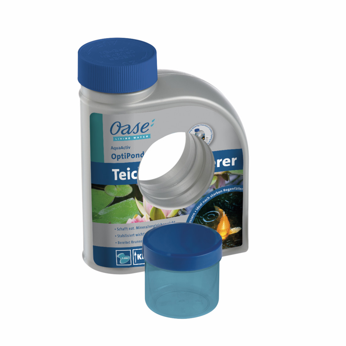 Oase AquaActiv OptiPond  0,5 Liter -Teich Stabilisierer für KH-GH-pH-