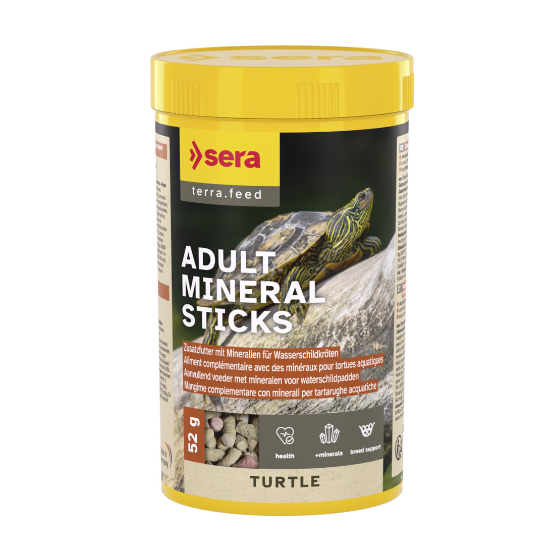 sera Turtle Adult Mineral Sticks 0,25 Liter -für Carnivore-