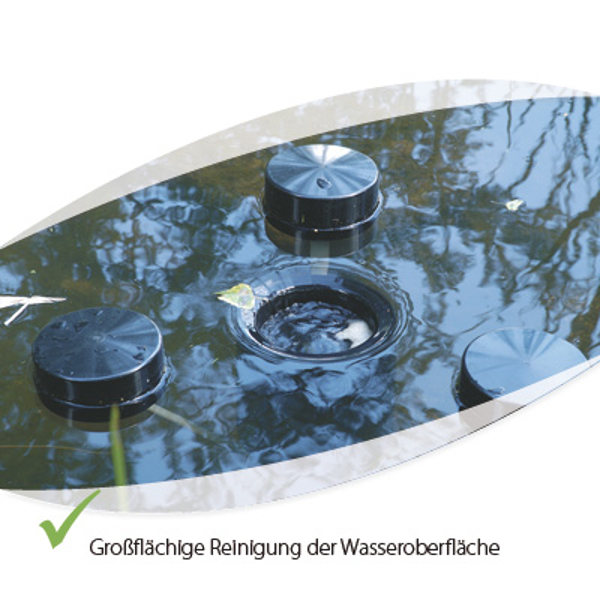 Messner Schwimmskimmer 200 im Teich