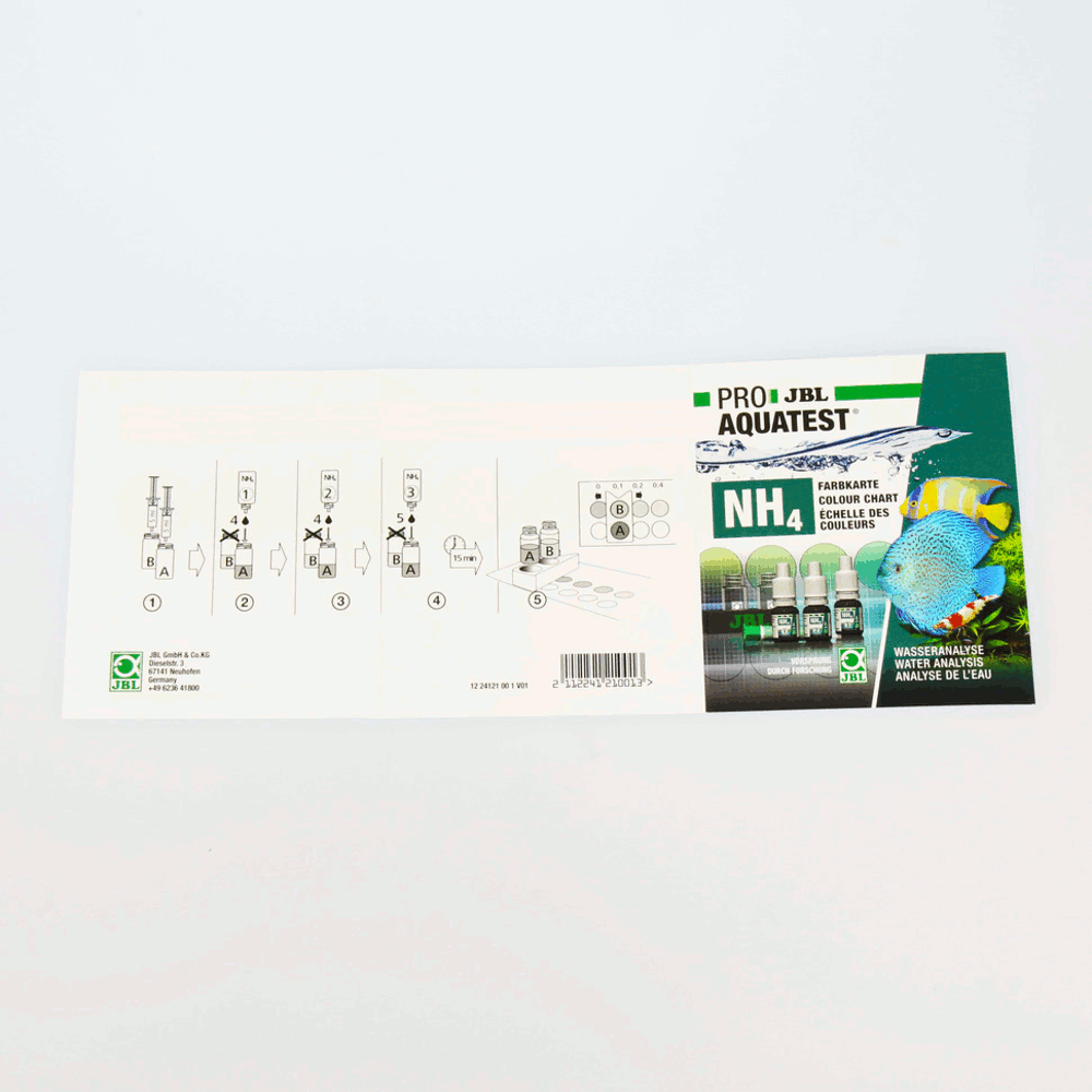 JBL PROAQUATEST NH4 Ammonium Anwendung