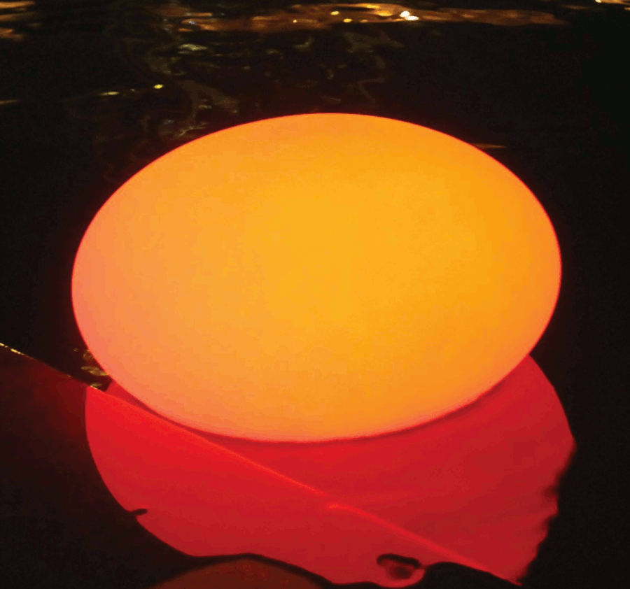 Schwimmende LED Leuchte D=40/20 cm (Ufo) 