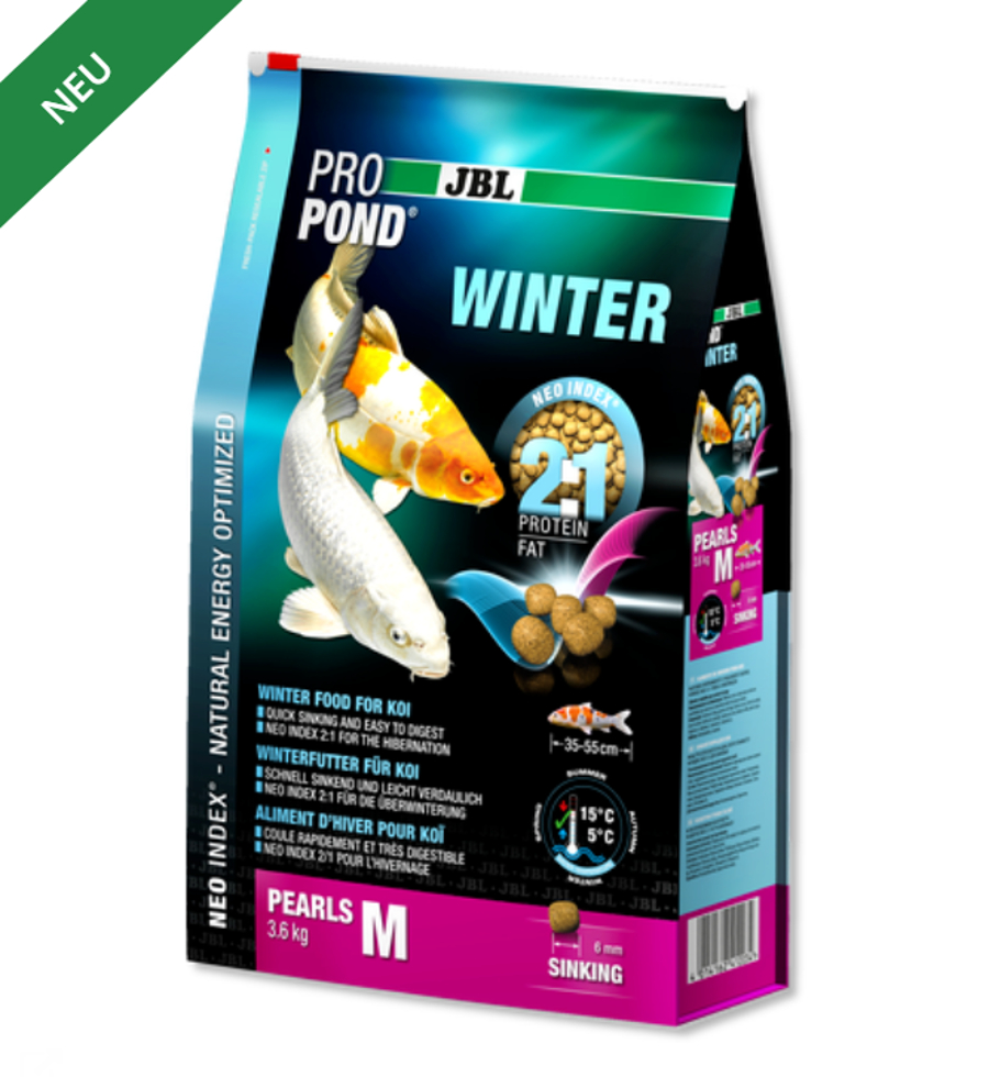 JBL ProPond Winter M 3,6 kg -Winterfutter für Koi-
