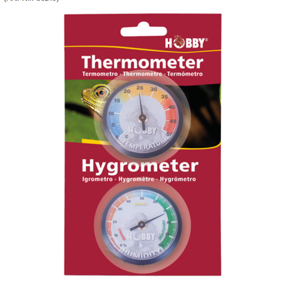 Hobby Analoges Hygro- und Thermometer