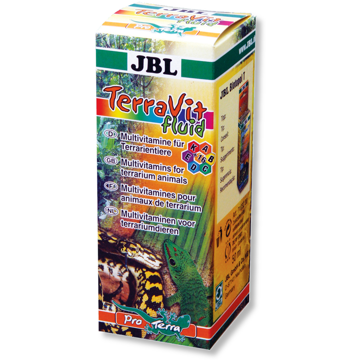 JBL TerraVit fluid 50 ml (Multivitamine, Spurenelemente)