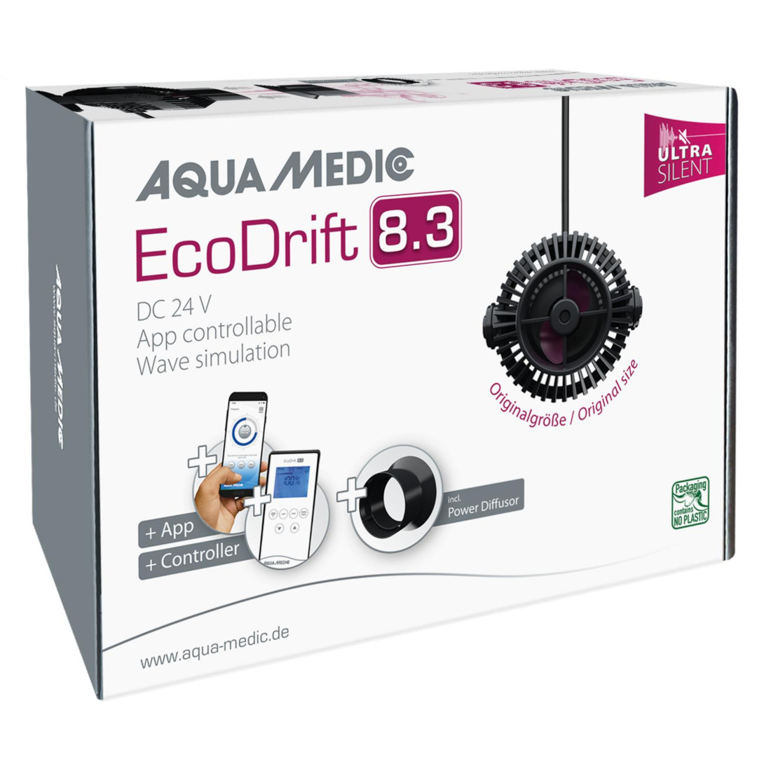 Aqua Medic EcoDrift 8.3 Strömungspumpe mit AP-Steuerung