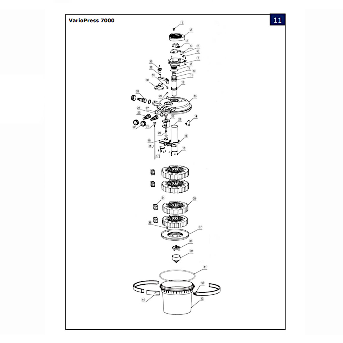Auga Quarzglas Variopress 7000-14000