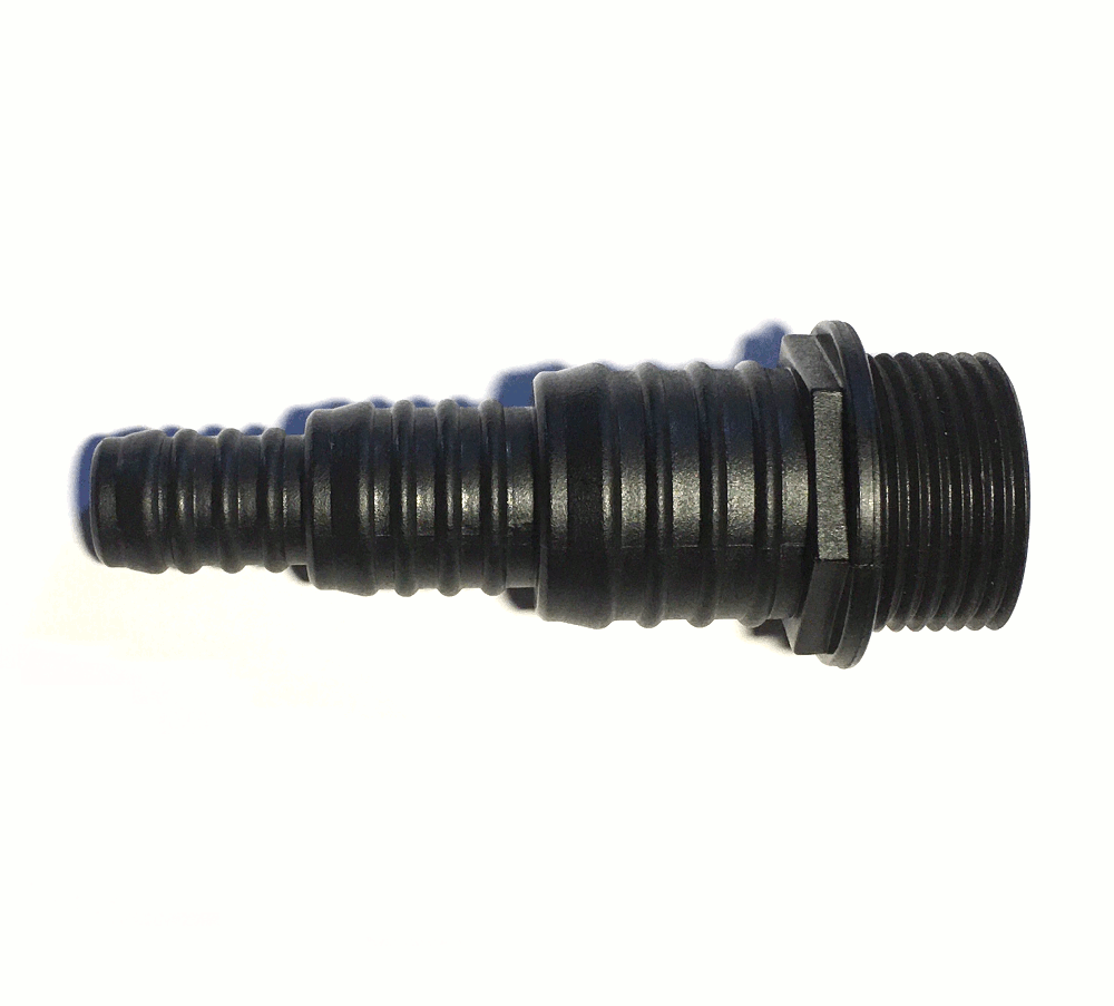 Stufenschlauchtülle 1" AG für Schlauch 16/20/30 mm