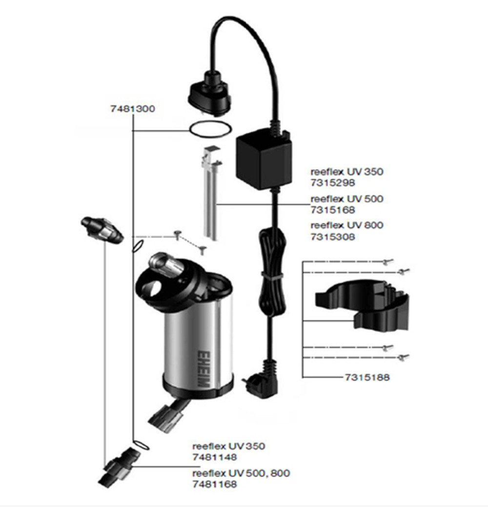 Eheim Ersatzteile UV 350