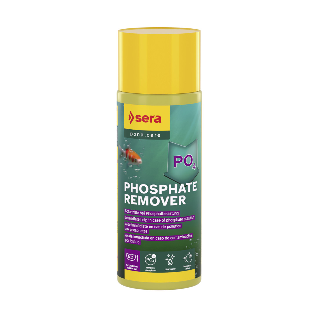 sera Pond Phosphate Remover 0,5 Liter -Schutz vor Algen-